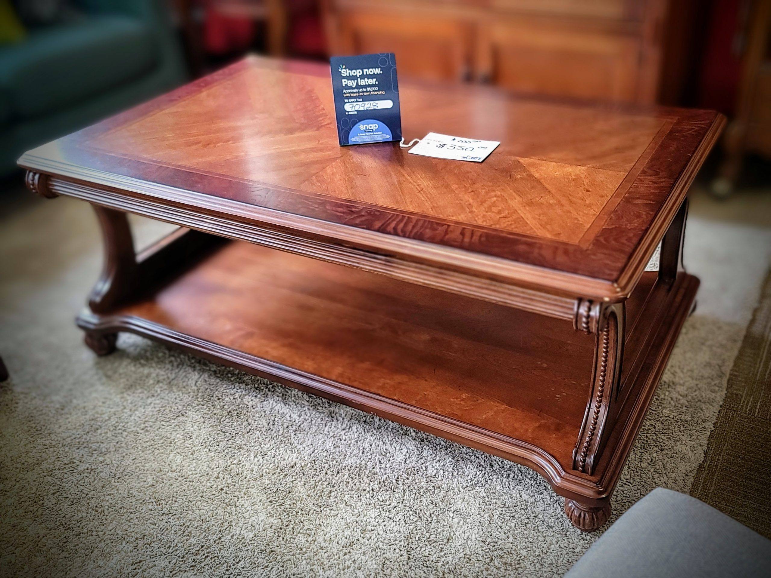 Solid Wood Coffee and End Table
