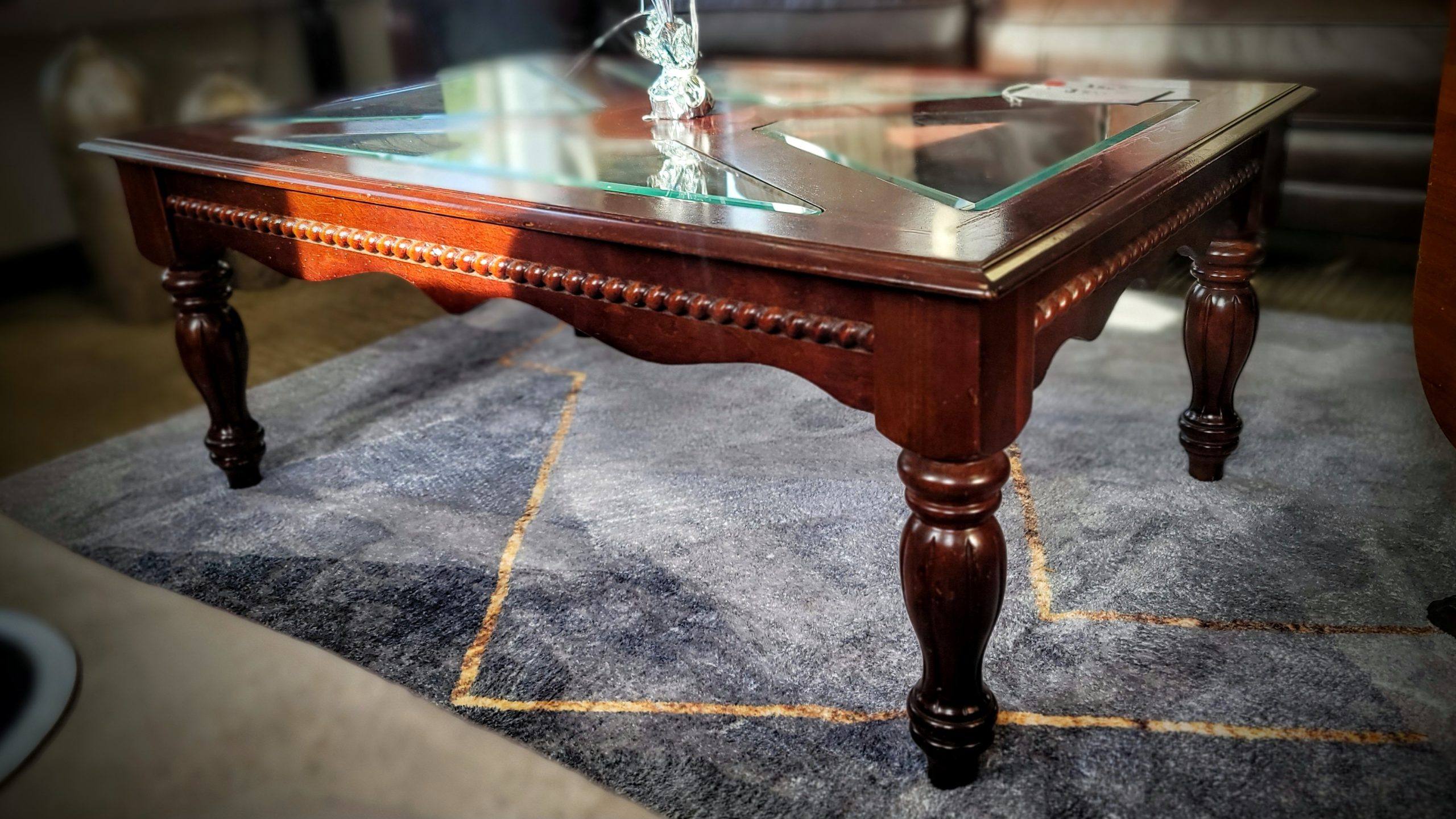 Cherry 3pc Occasional Table set Coffee, End and Sofa