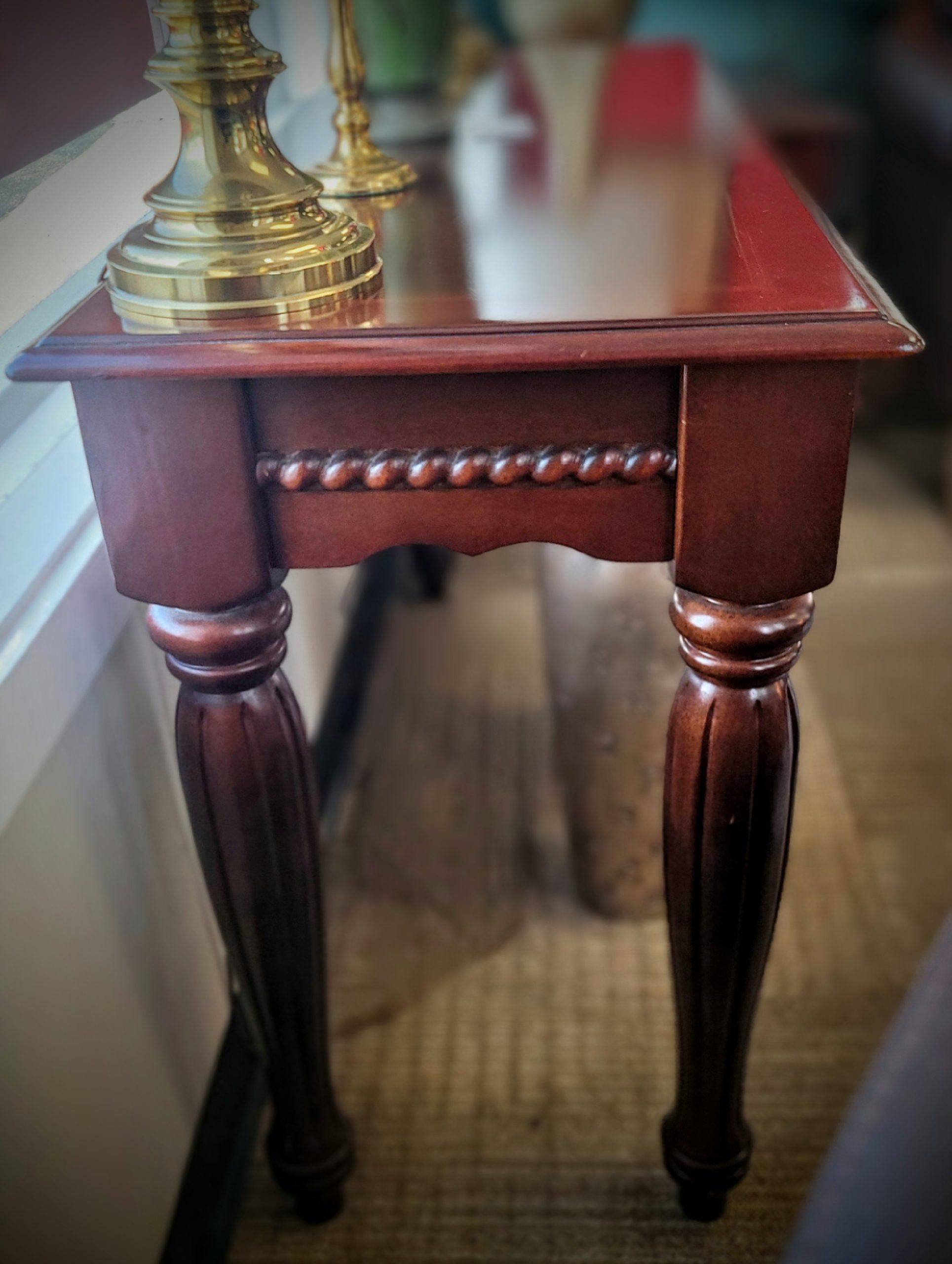 Cherry 3pc Occasional Table set Coffee, End and Sofa