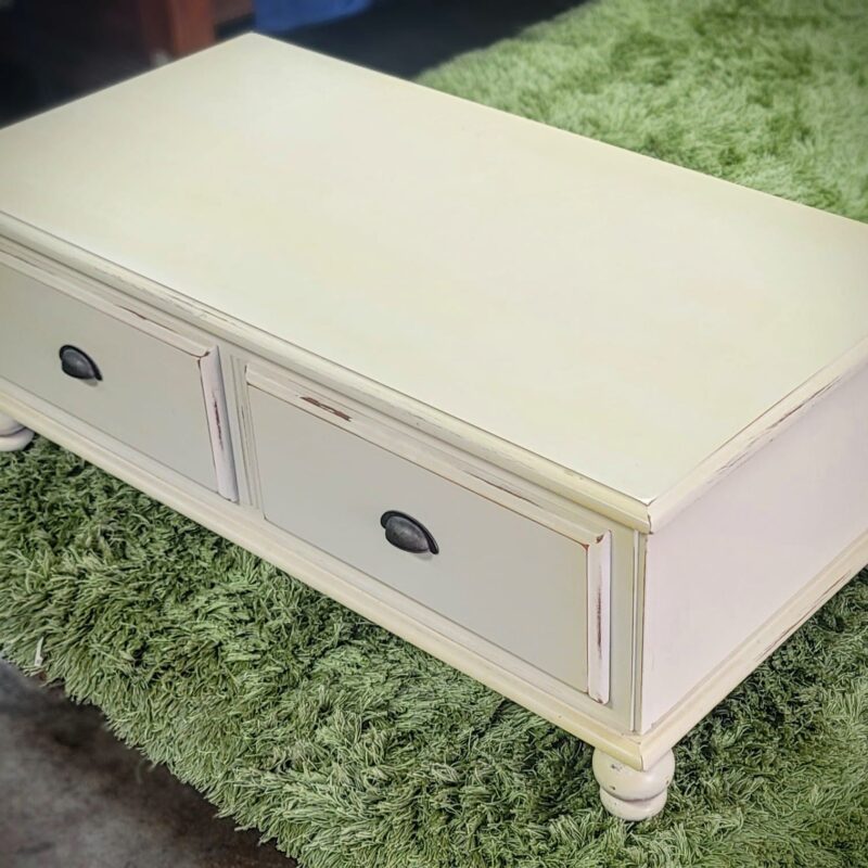 Riverside Two Drawer Storage Coffee Table