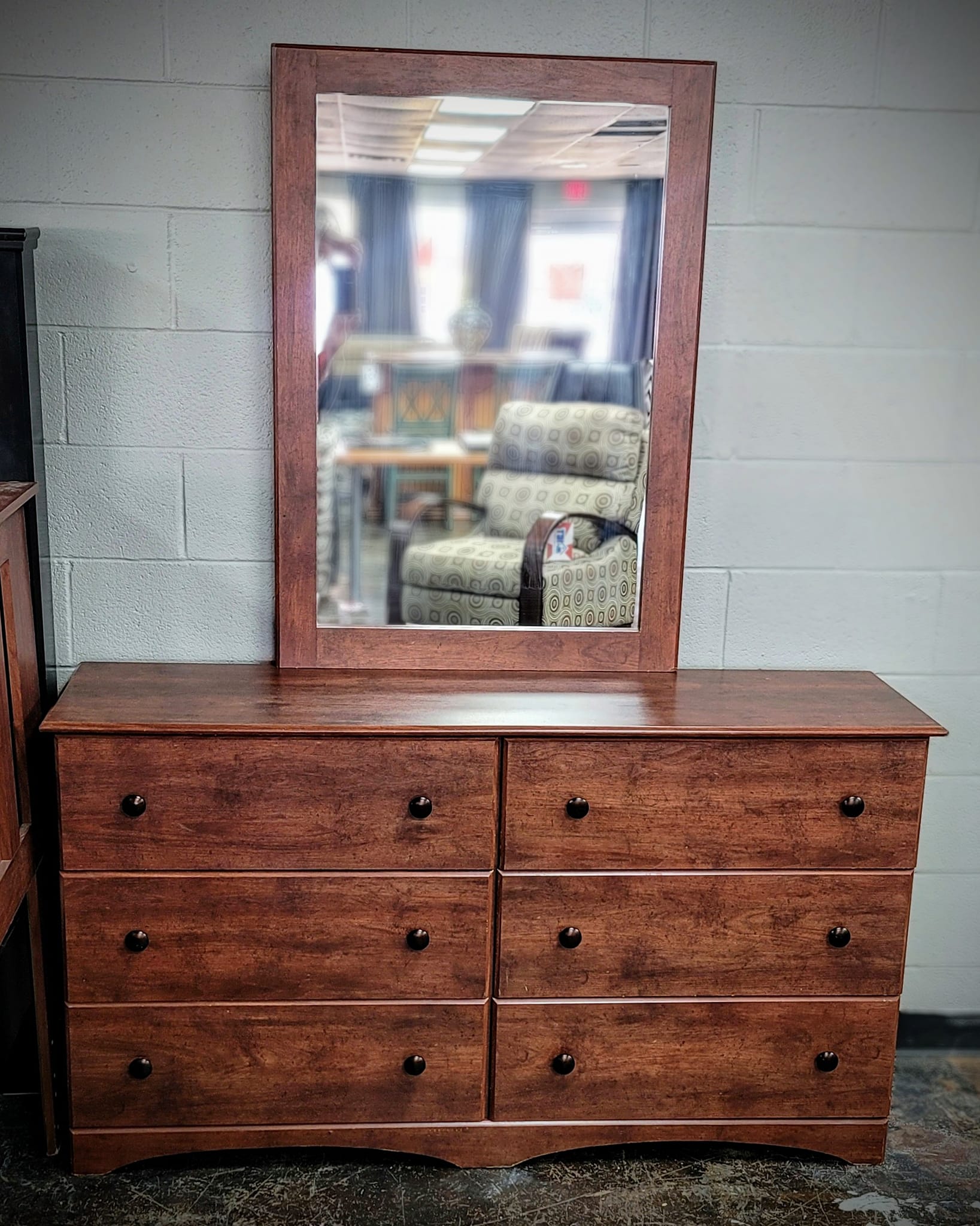 Perdue woodworks cinnamon fruitwood 4pc bedroom Set