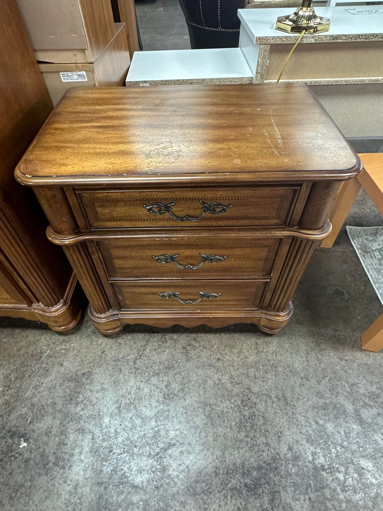 Ashley chest and matching nightstand