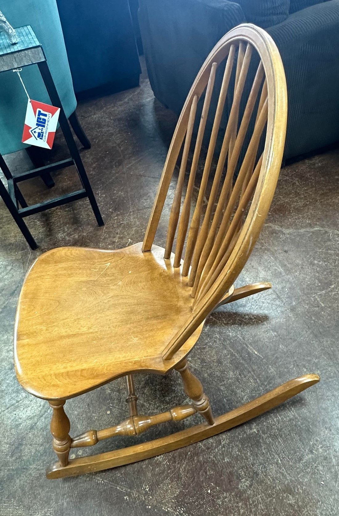 Vintage Child Rocking Chair : G. Huenergardt Collection