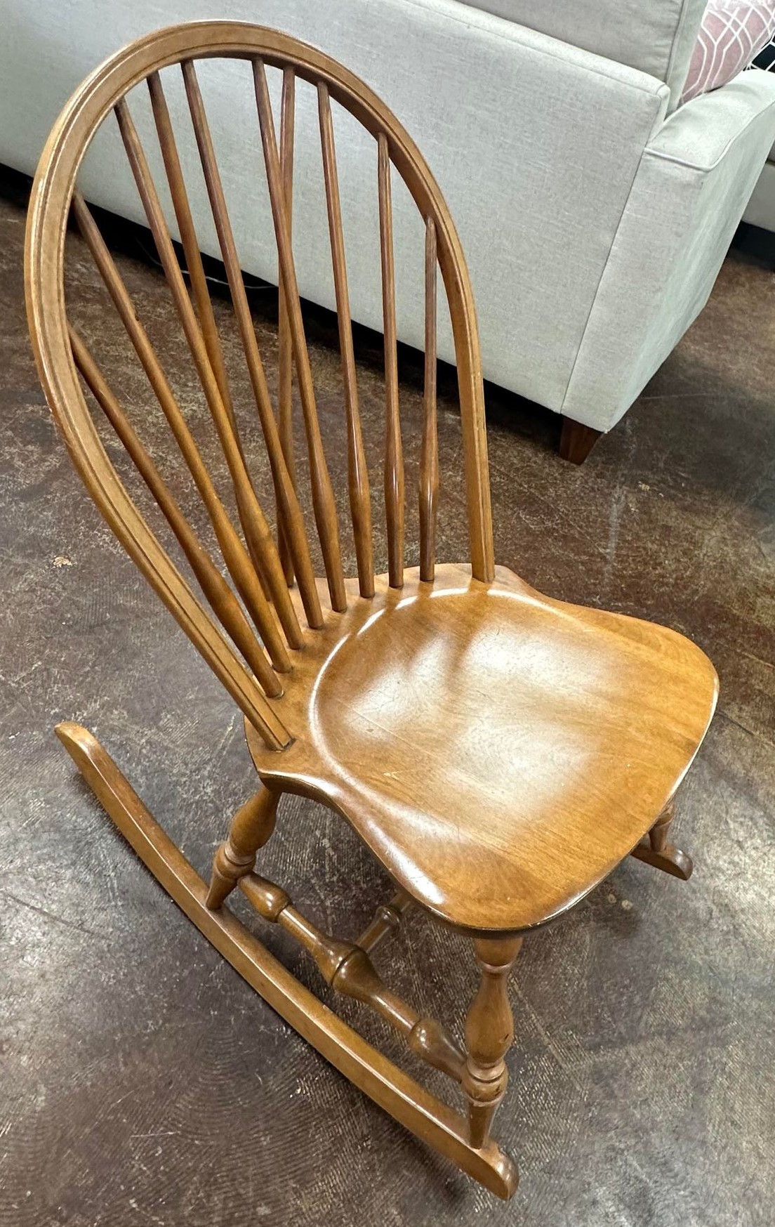 Vintage Child Rocking Chair : G. Huenergardt Collection