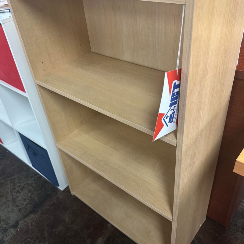 Blonde 3 Adjustable shelf Bookcase