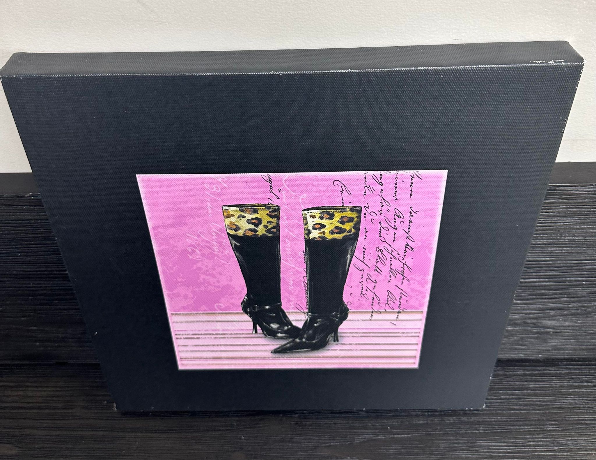Fancy Boots Canvas