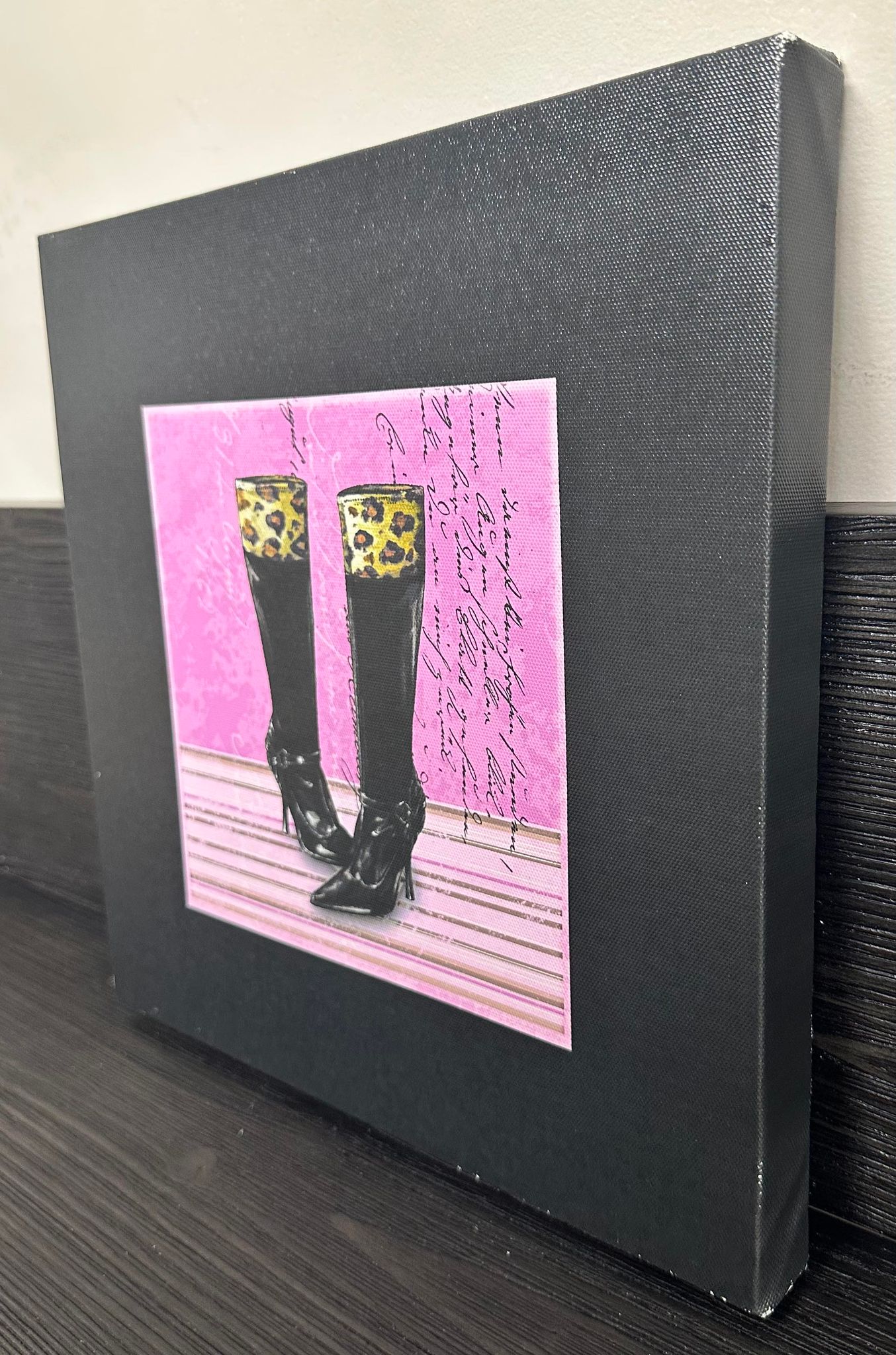 Fancy Boots Canvas