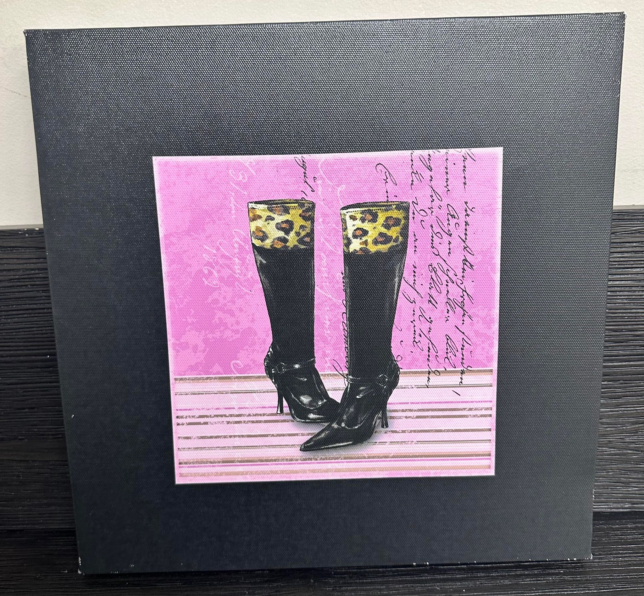 Fancy Boots Canvas