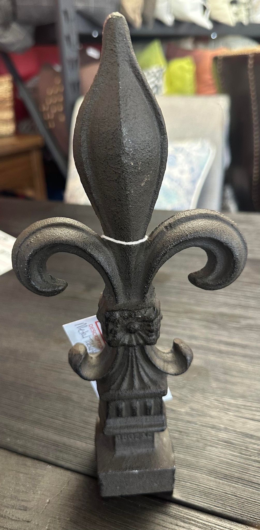 Metal Tabletop Fleur-de-lis