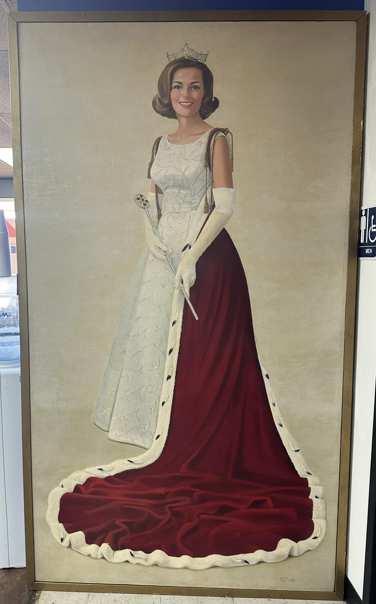 Miss America 1966 life size Portrait