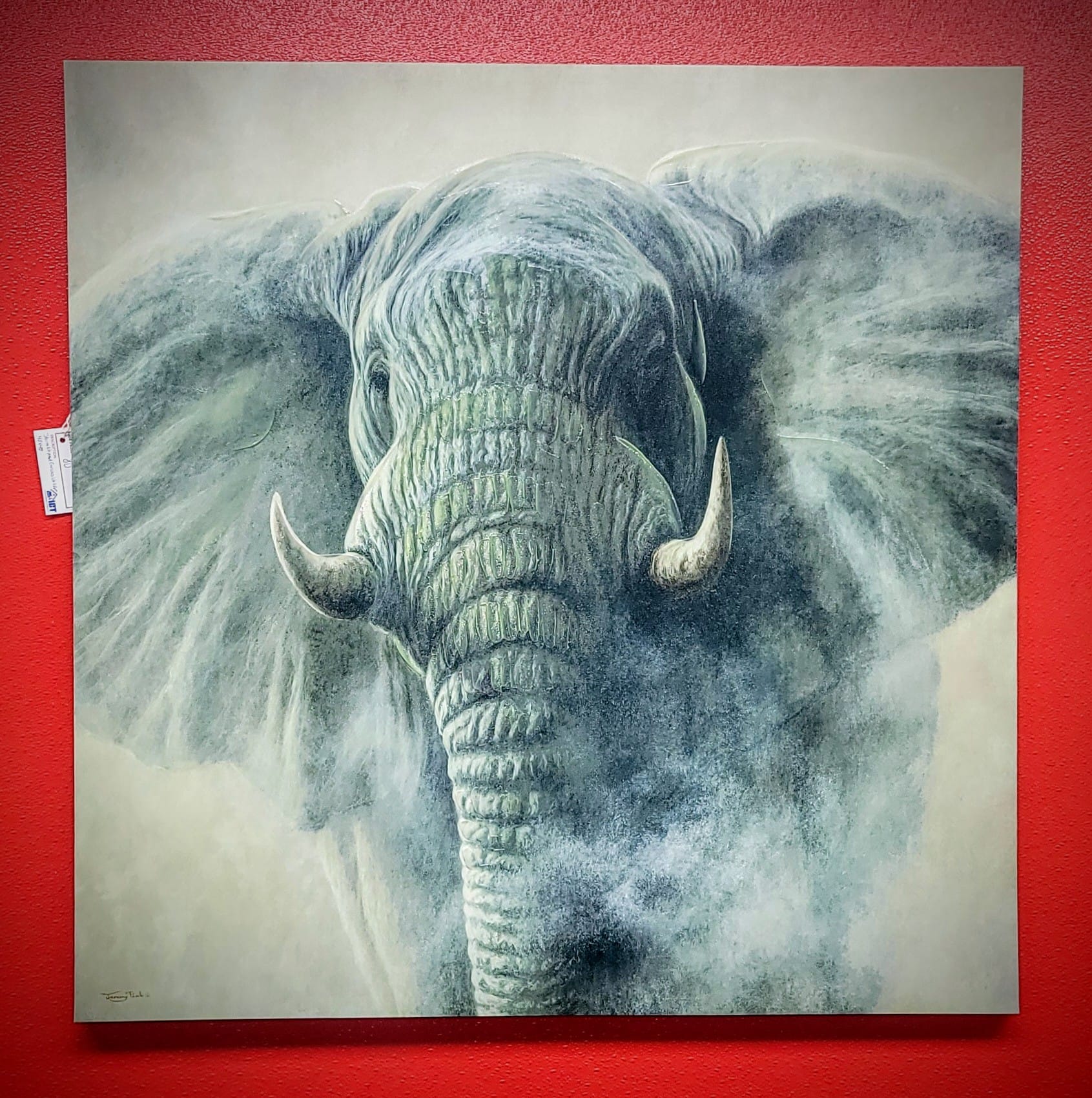 Storm Elephant Canvas