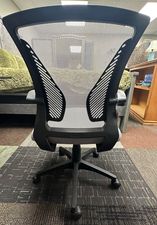White adjustable office chair